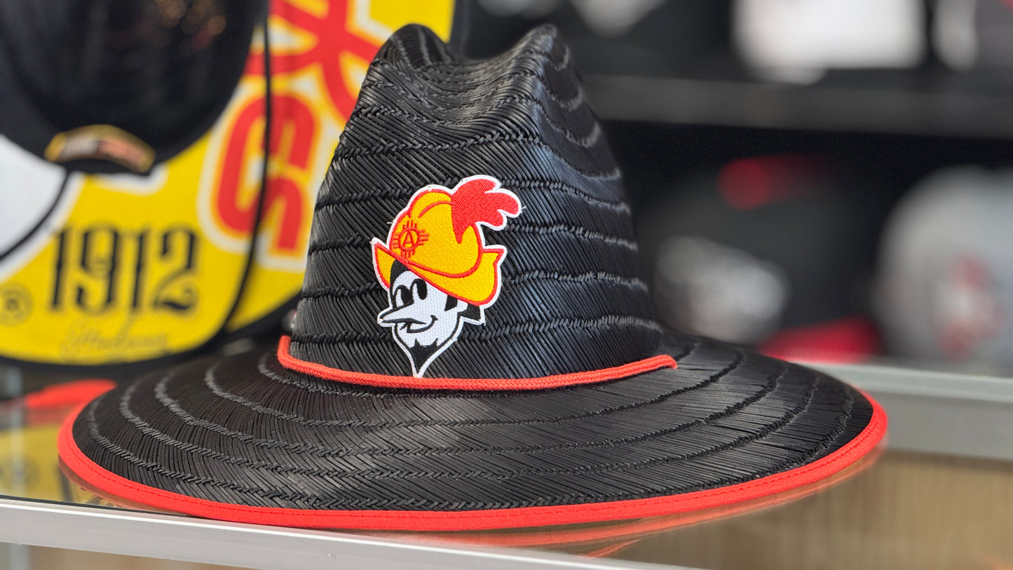 Albuquerque Dukes Straw Sun Hat