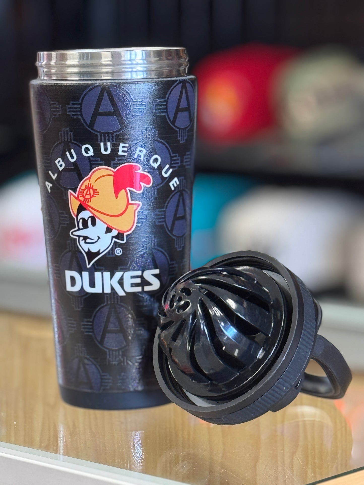 Albuquerque Dukes Ice Shaker Stainless Steel Shaker!
