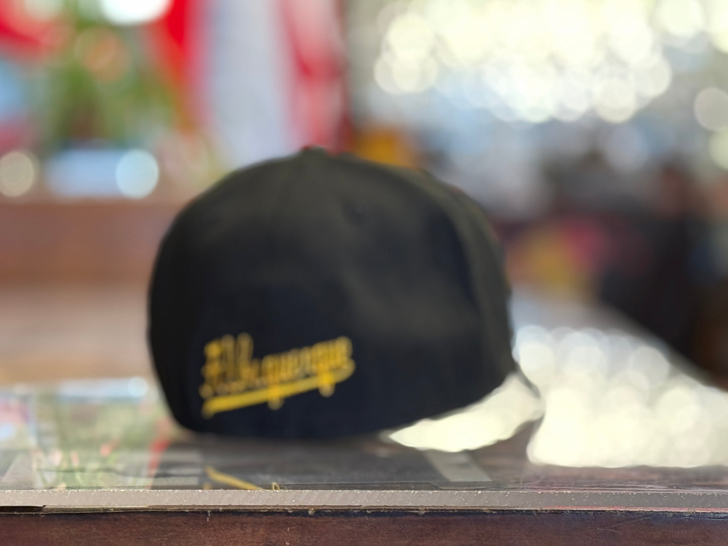 Albuquerque Dukes New Era Flex Fit Black Zia Dukes
