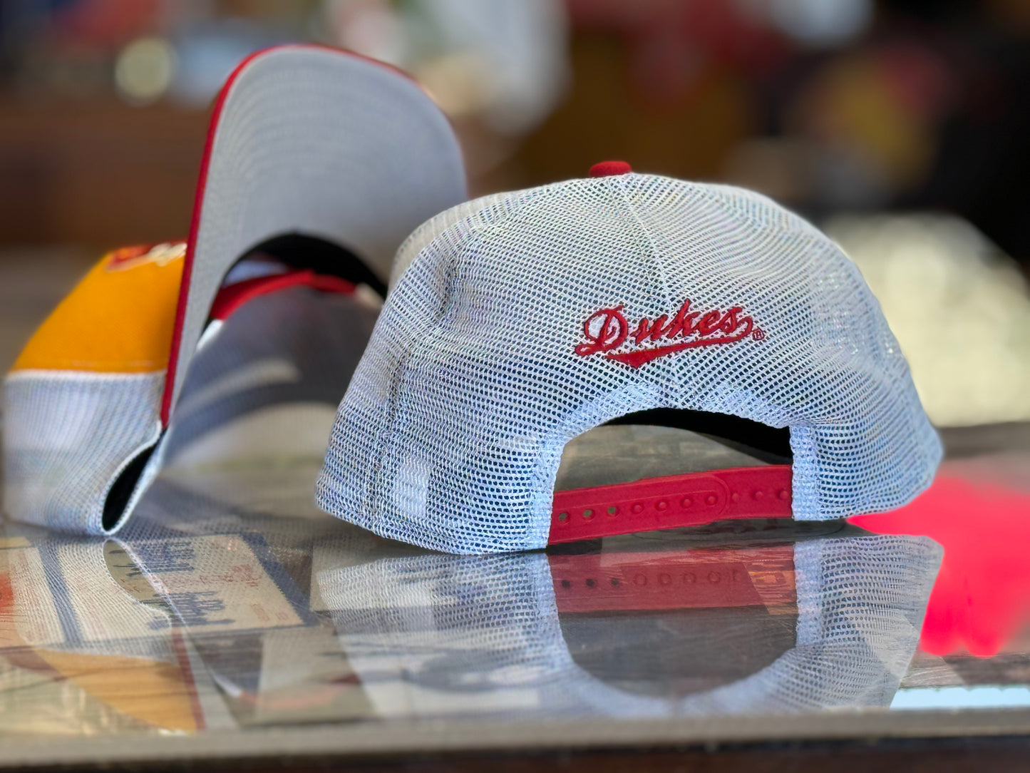 Albuquerque Dukes New Era 950 Low Profile SnapBack Gold with Mesh back