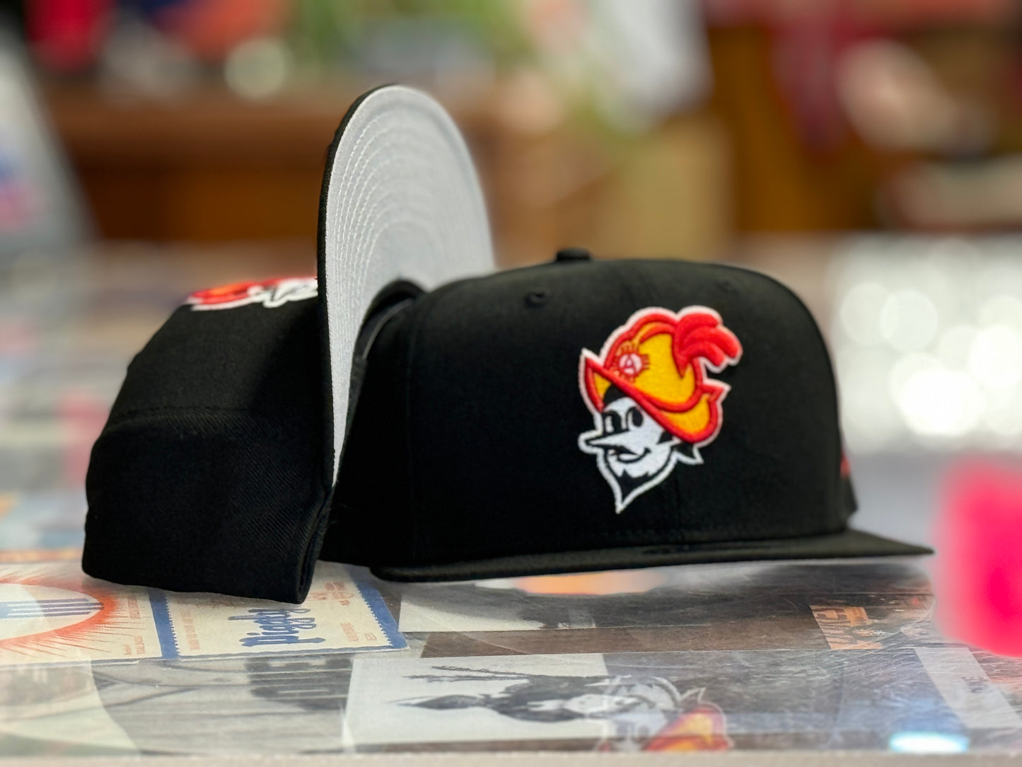Albuquerque Dukes 950 FLAT BILL New Era SnapBack Black Dukes