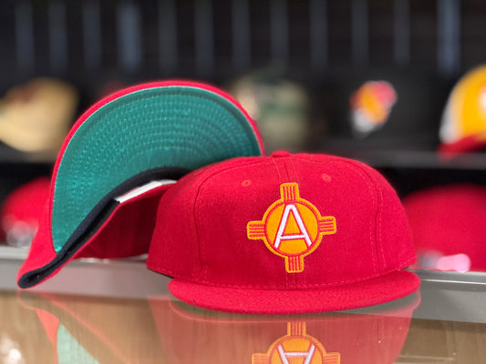 Albuquerque Dukes Ebbets Red Zia A