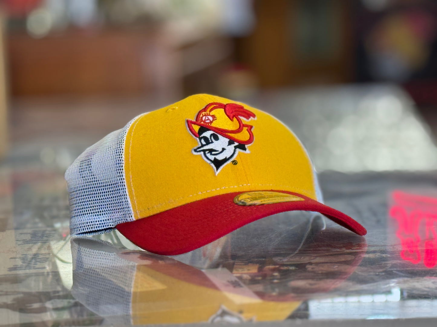 Albuquerque Dukes New Era 940 SnapBack Gold with Mesh back
