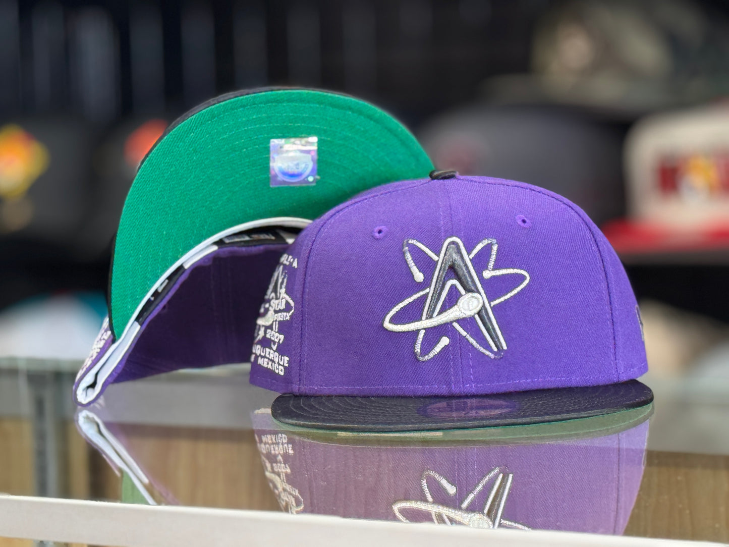 Albuquerque Isotopes New Era 5950 Purple Hat