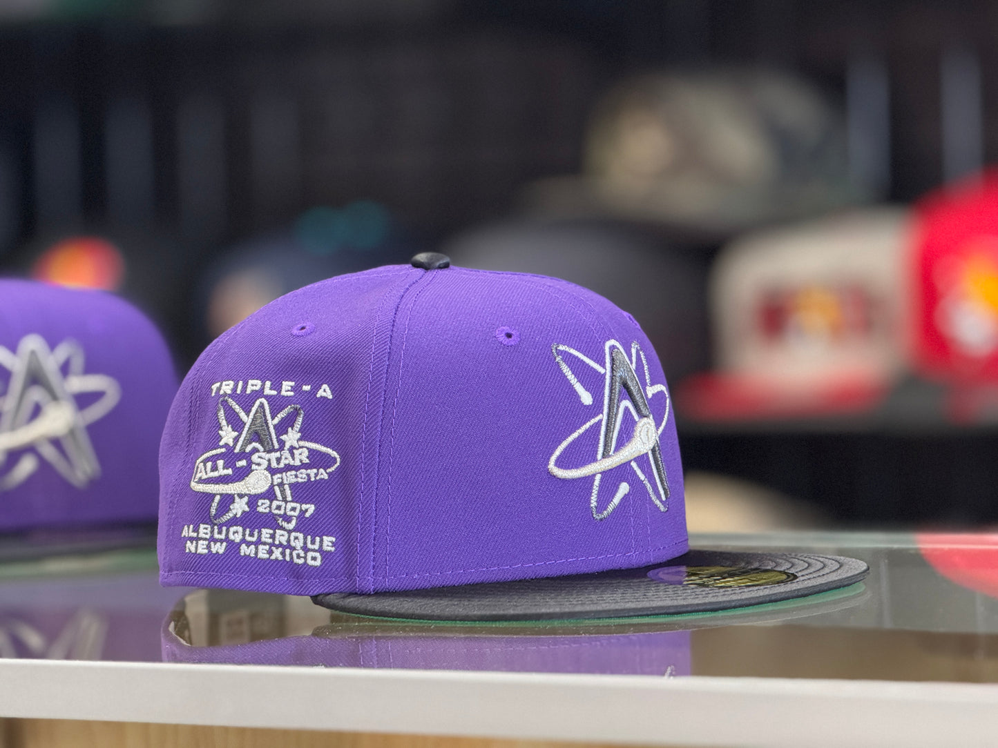Albuquerque Isotopes New Era 5950 Purple Hat