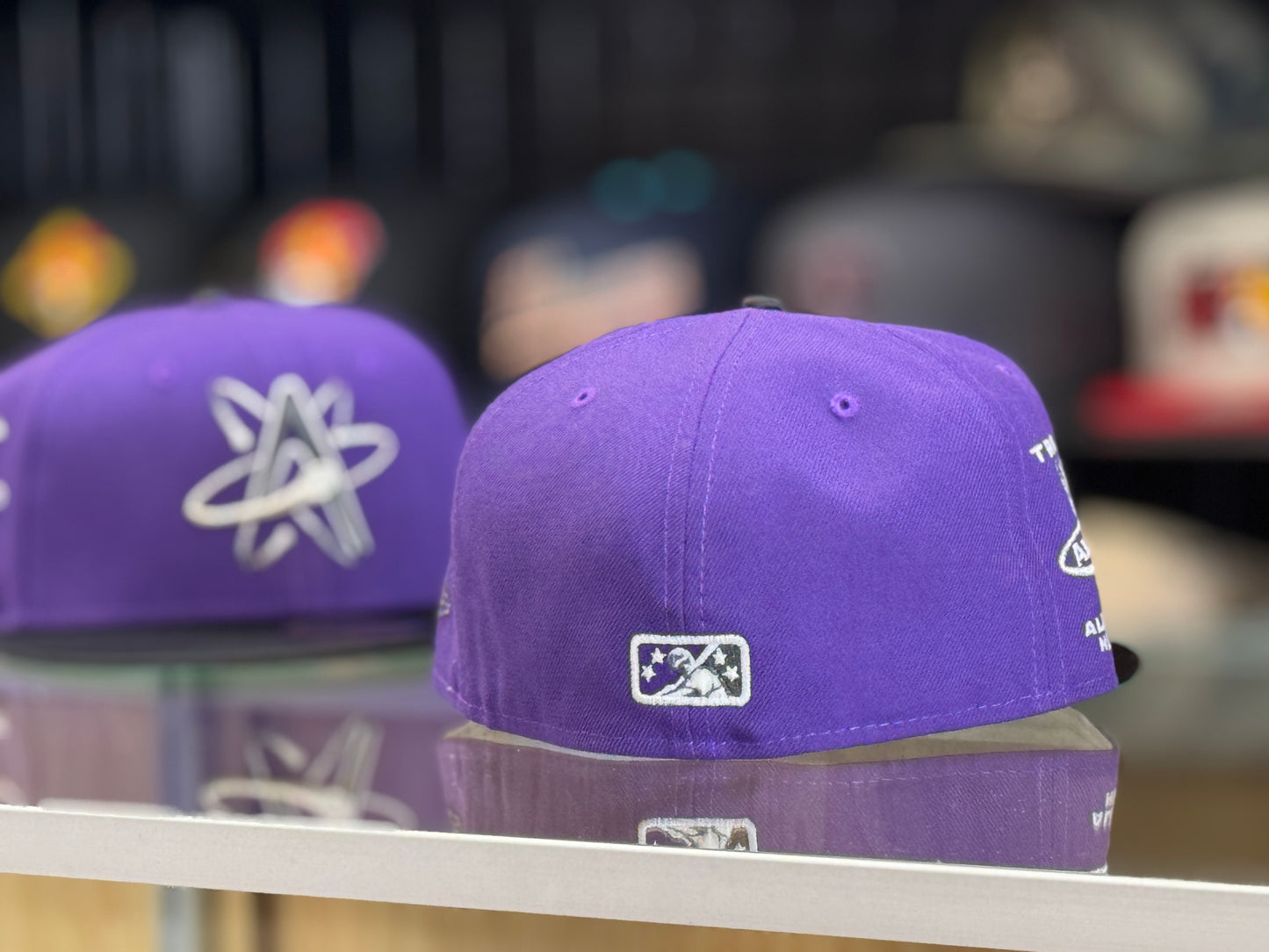 Albuquerque Isotopes New Era 5950 Purple Hat