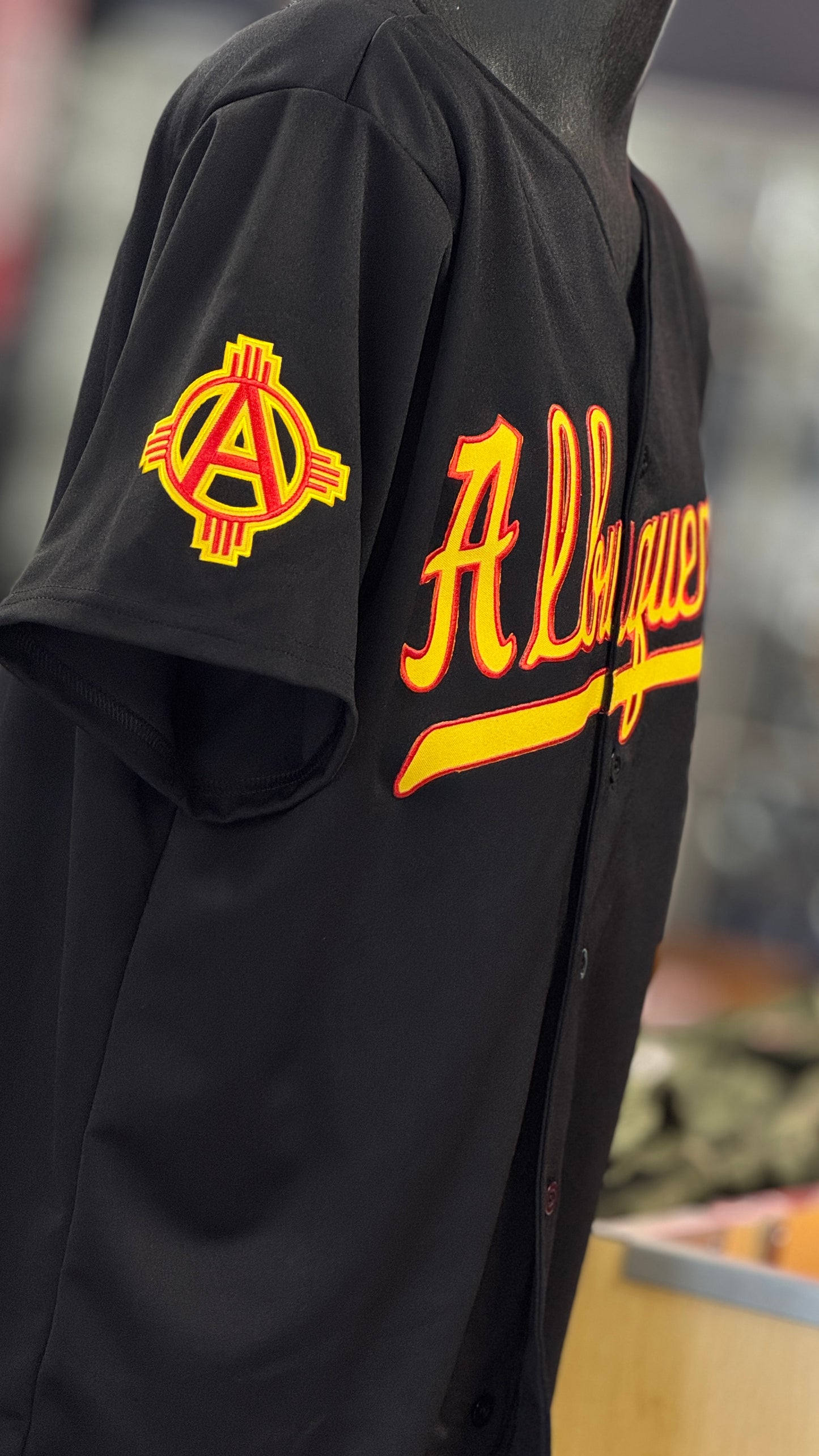 Albuquerque Dukes Black "Albuquerque" Jersey