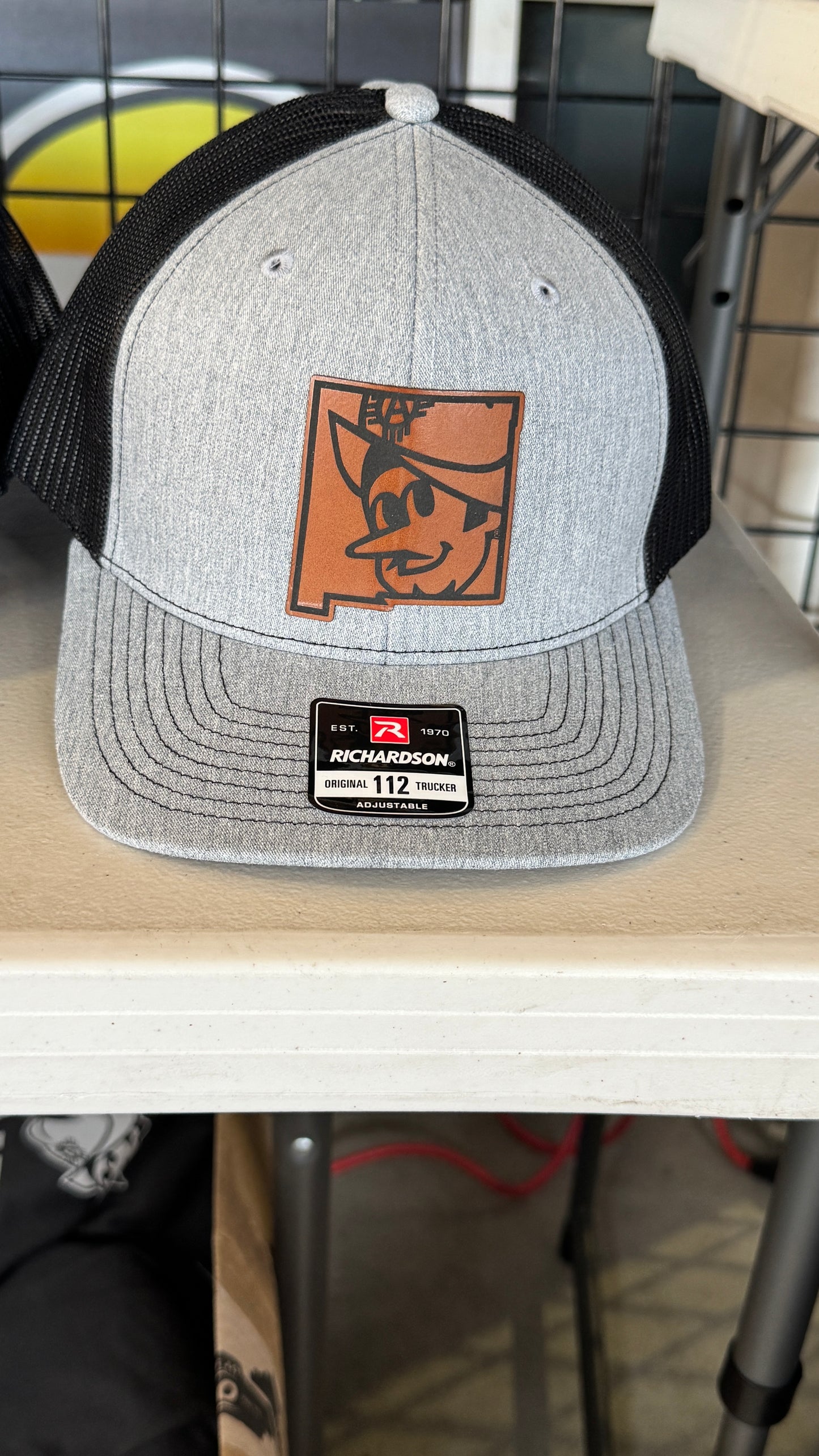 Albuquerque Dukes Charcoal Trucker New Mexico Dukes Patch