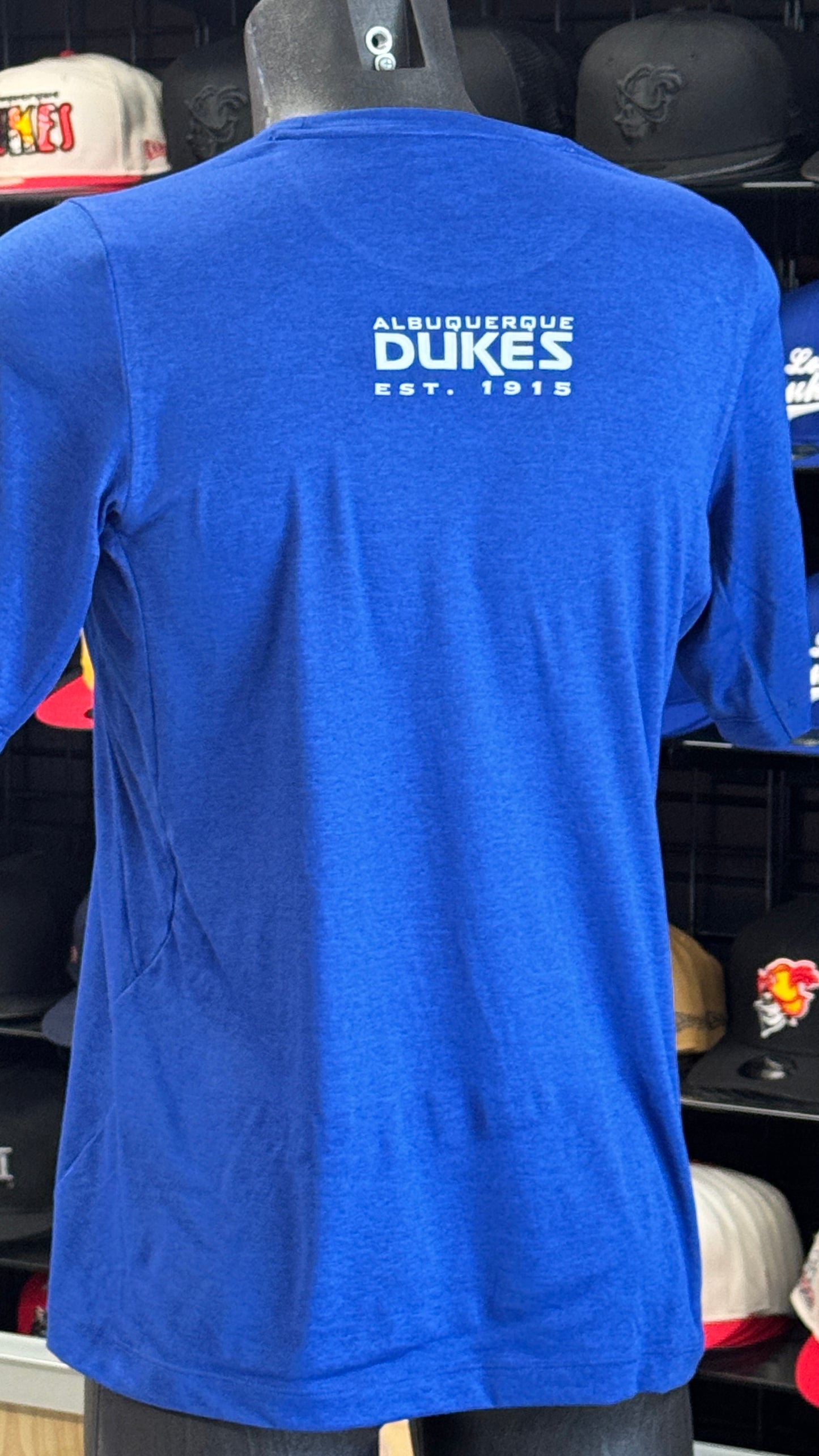 Albuquerque Dukes New Era Royal Blue White Dukes