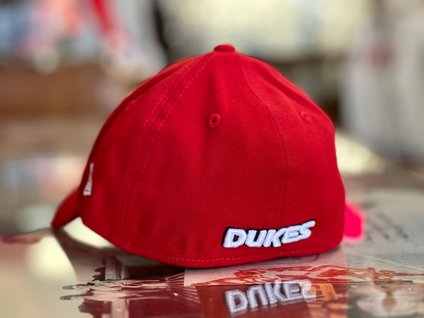 Albuquerque Dukes New Era 3930 Red Flex Fit