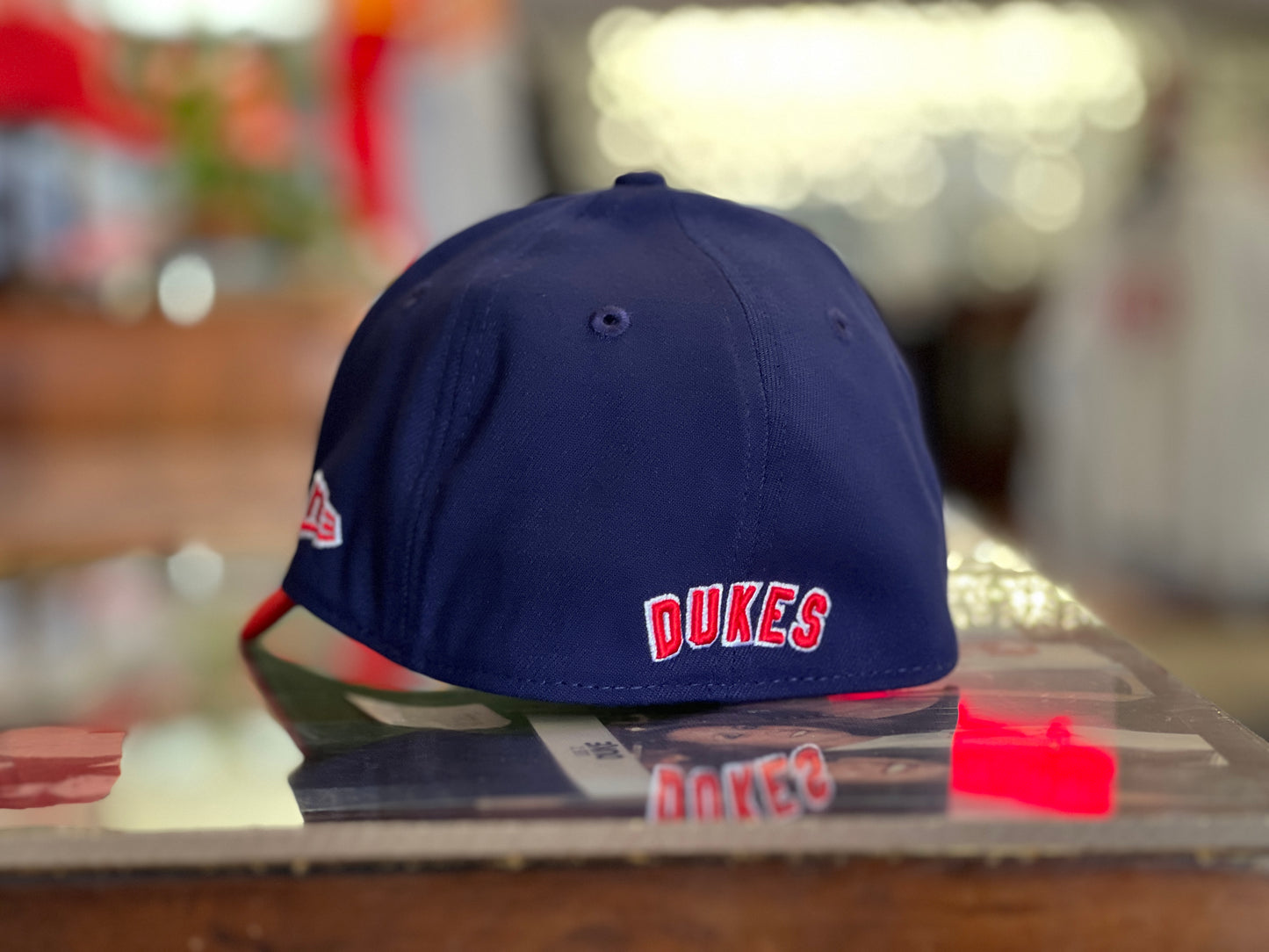 Albuquerque Dukes New Era Flex Fit 'Mr Red' Dukes