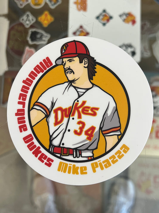 Mike Piazza 4" Sticker
