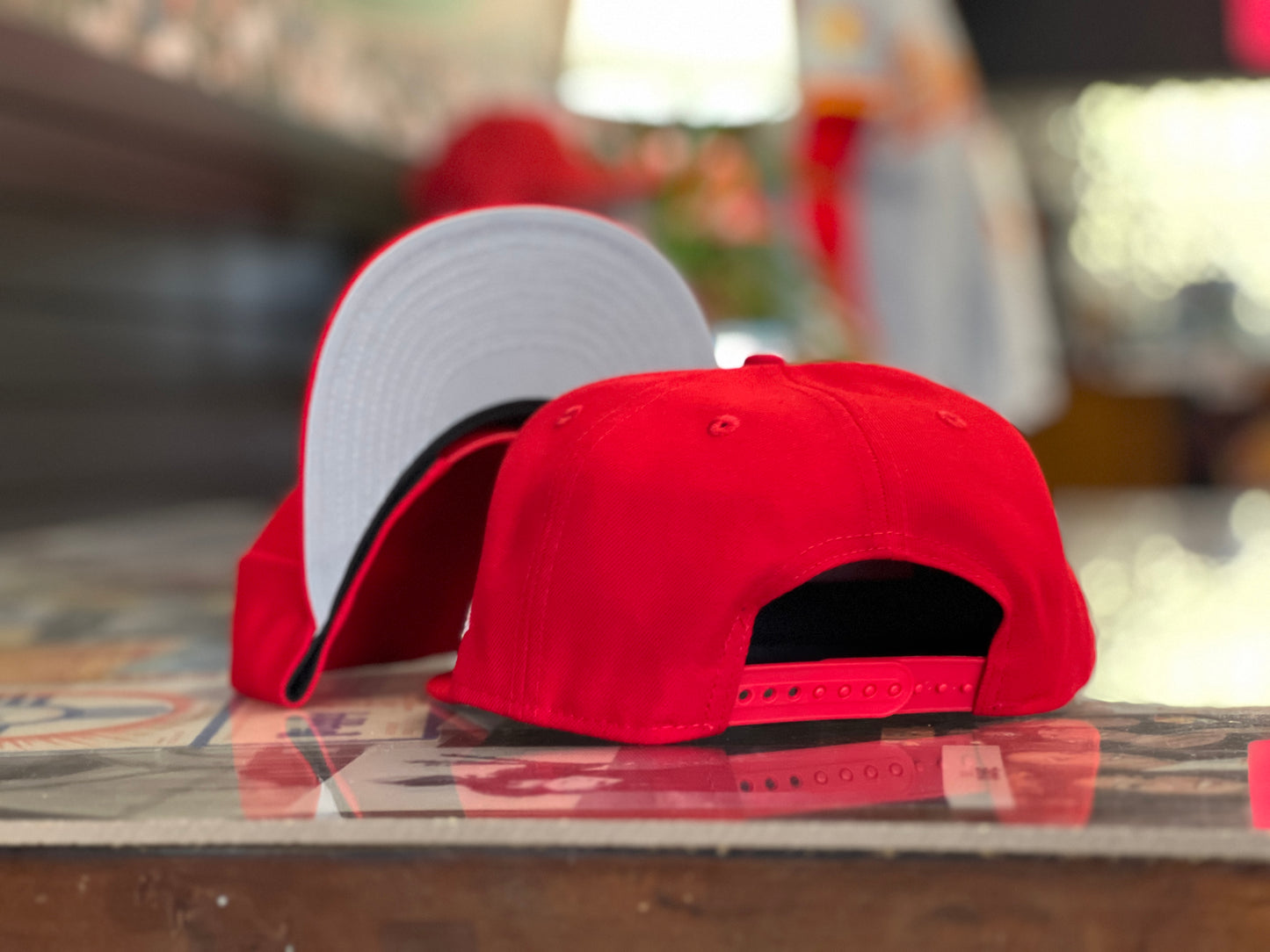 Albuquerque Dukes New Era Red 950 Snapback Dukes