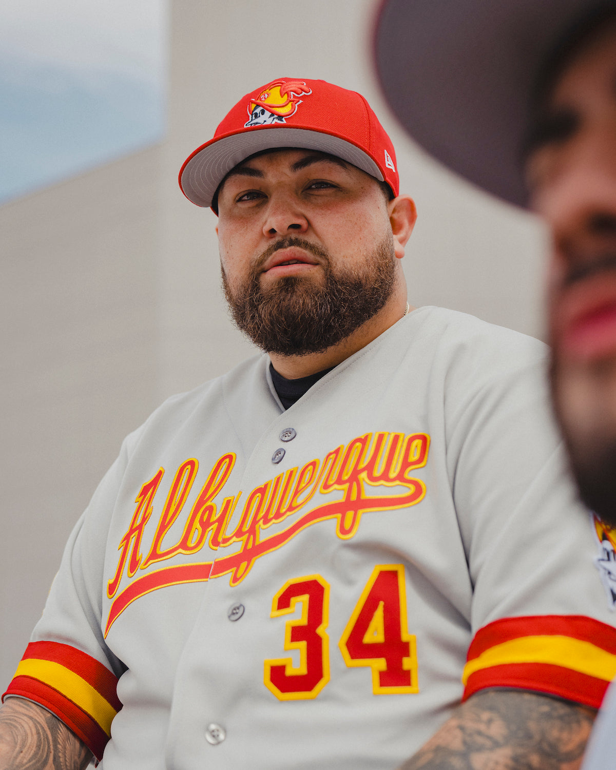 Albuquerque Dukes Red New Era 5950 MIKE PIAZZA