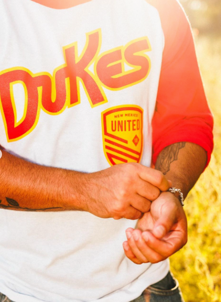 Albuquerque Dukes x United Limited Edition T-Shirt 3/4 Sleeve