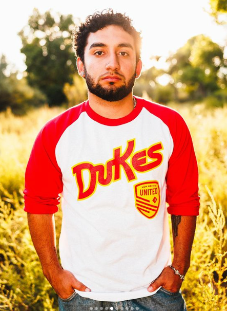 Albuquerque Dukes x United Limited Edition T-Shirt 3/4 Sleeve