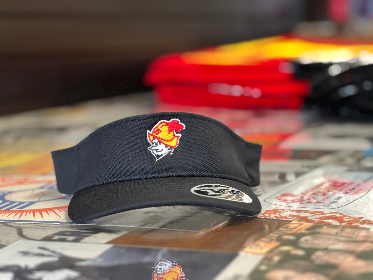 Albuquerque Dukes Black Visor