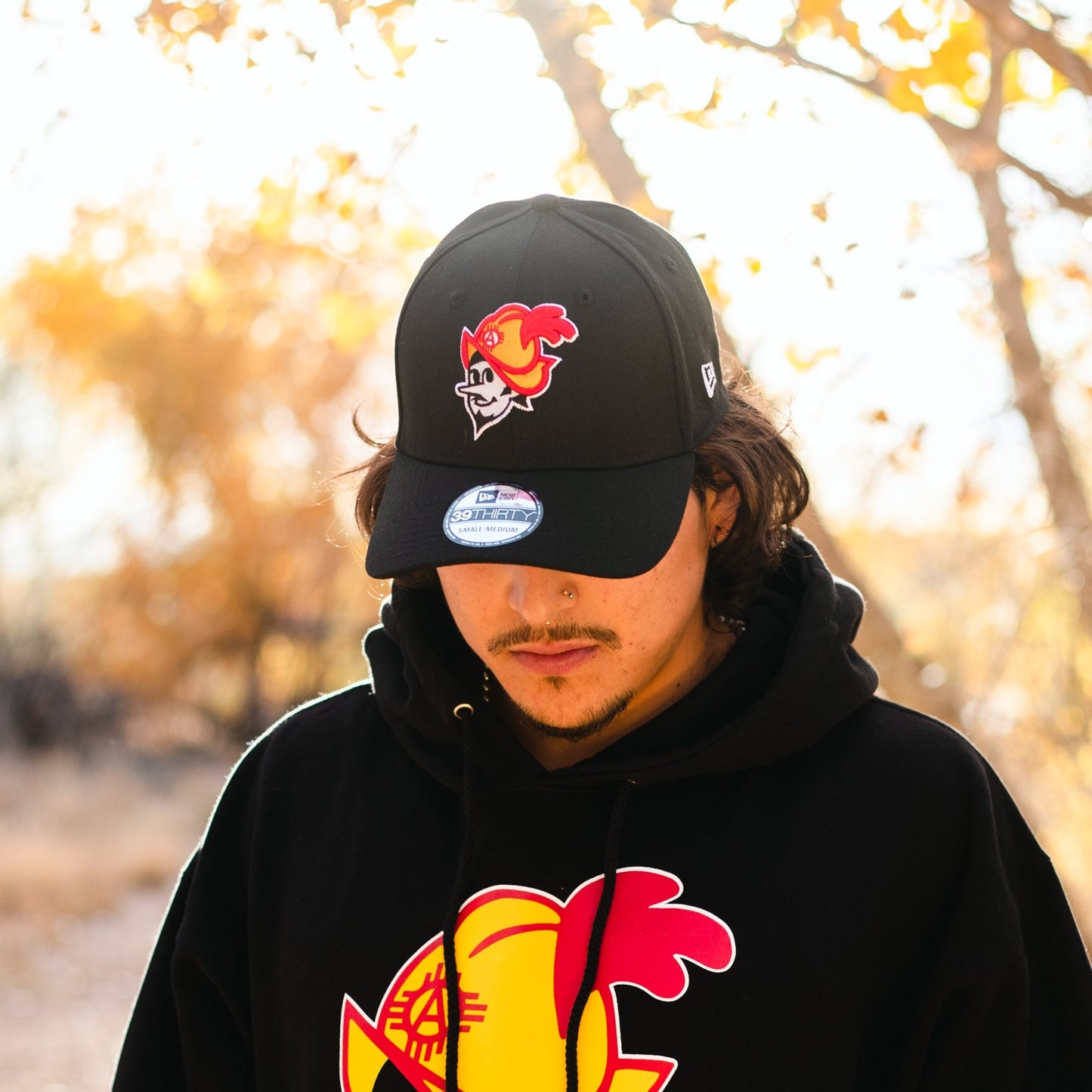 Albuquerque Dukes New Era Flex Fit Black Dukes