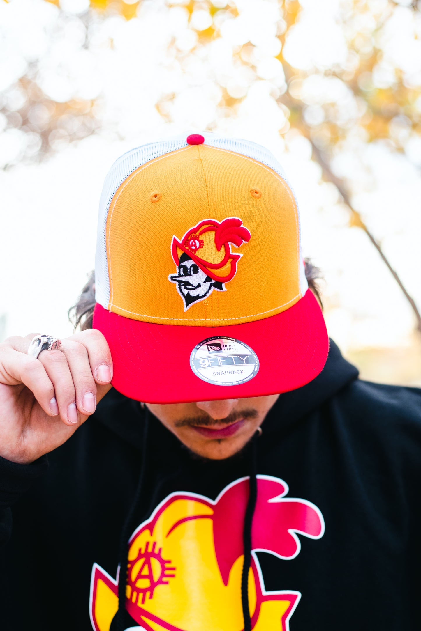 Albuquerque Dukes New Era SnapBack Gold with Mesh back