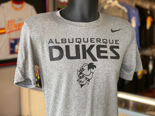 Albuquerque Dukes Gray Nike Dri-Fit