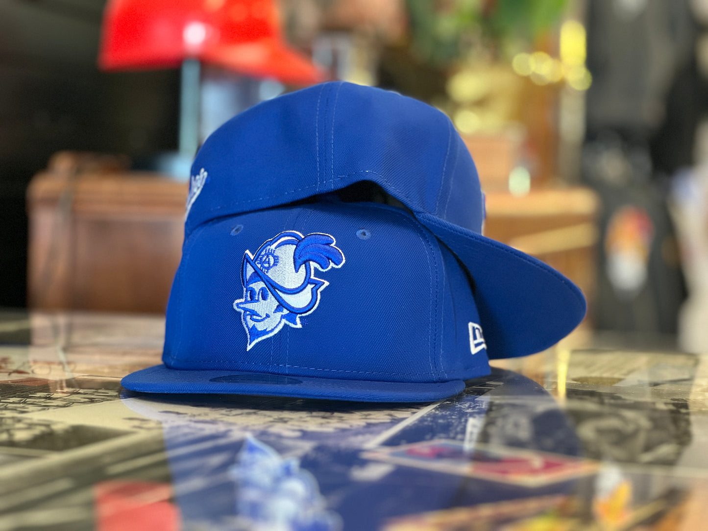 Albuquerque Dukes New Era 5950 Royal Blue Dukes