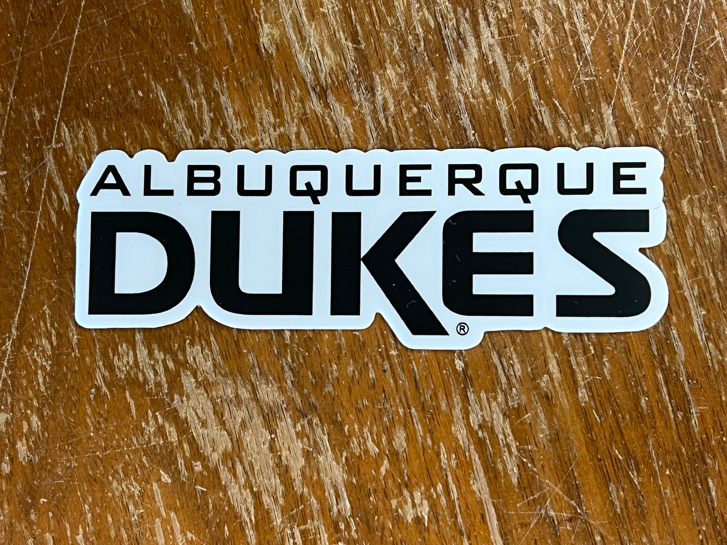 Albuquerque Dukes Stickers