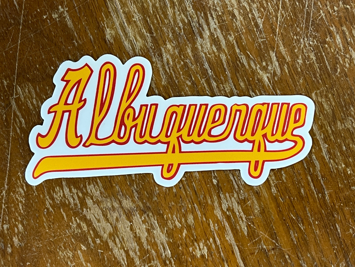 Albuquerque Dukes Stickers