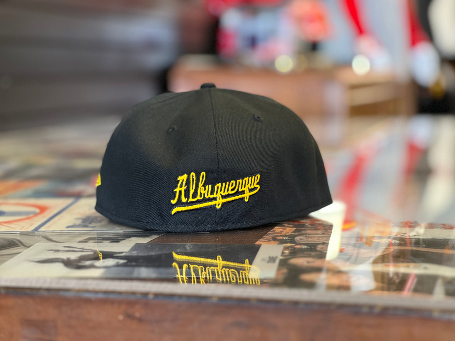Albuquerque Dukes Black New Era 5950 New Mexico Dukes