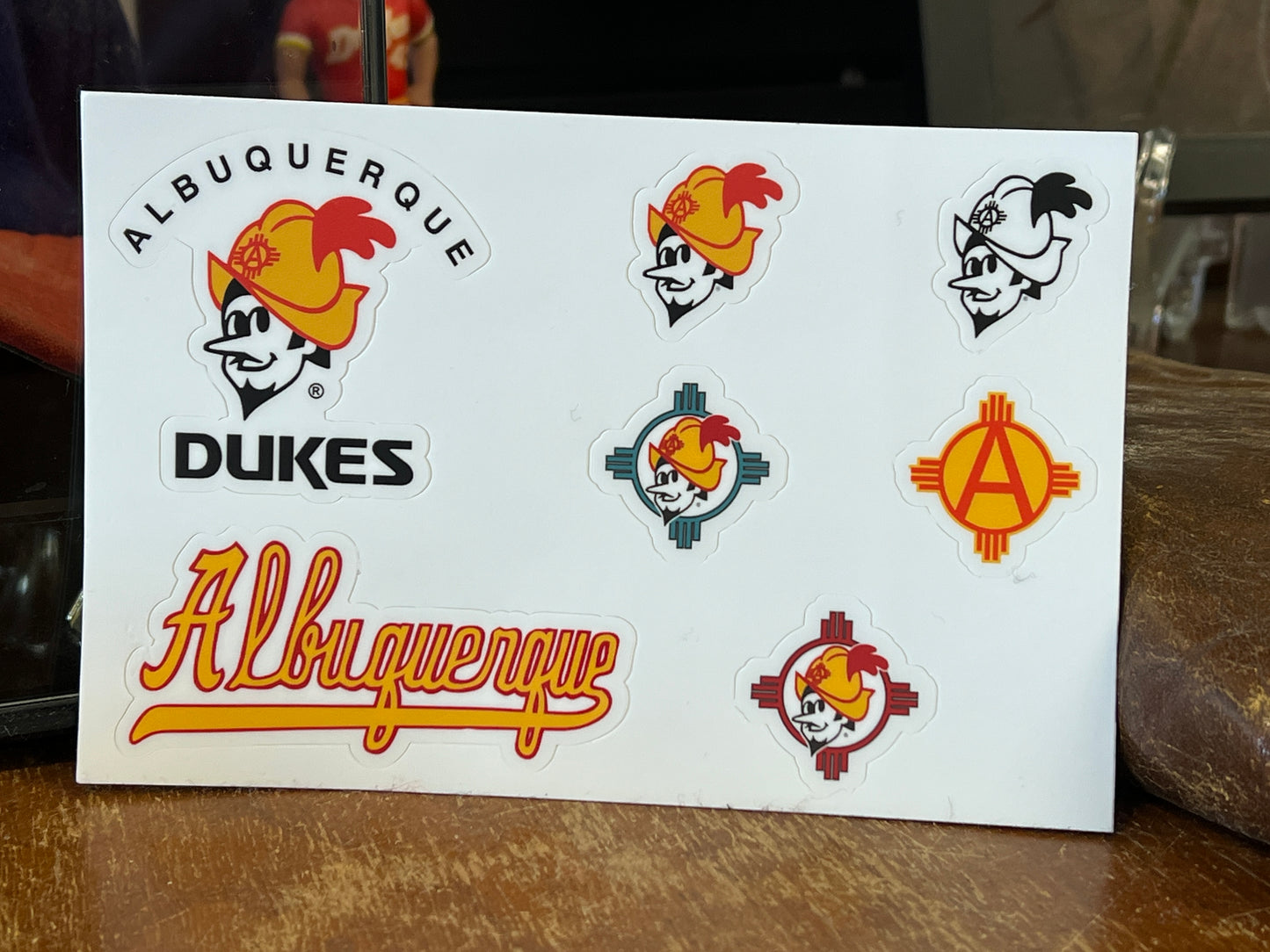 Albuquerque Dukes Stickers