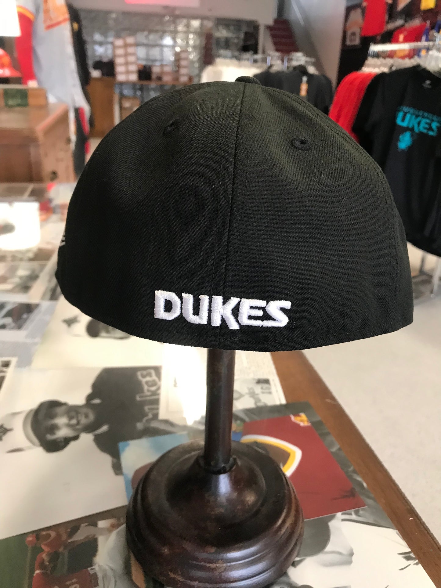 Albuquerque Dukes Black New Era 5950 Black and White Dukes