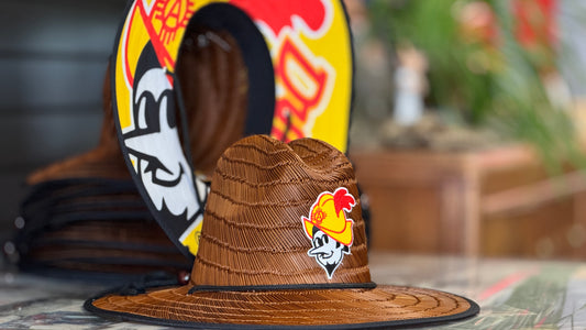 Albuquerque Dukes Straw Sun Hat