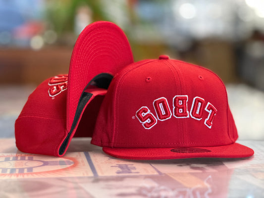 UNM Lobos New Era 950 Red Upside Down