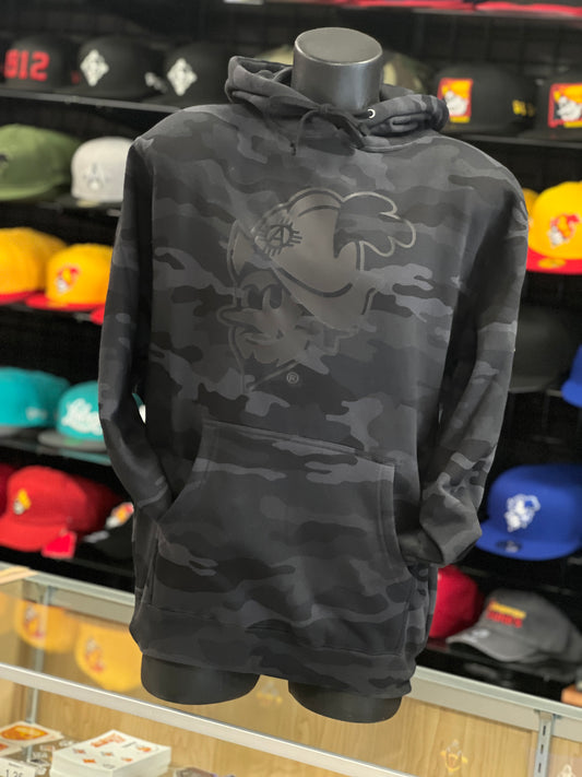 Albuquerque Dukes Black Camo Hoodie Dukes