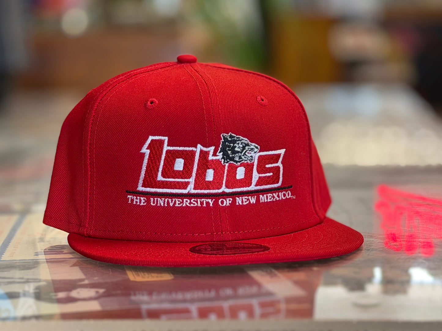 UNM Lobos 1990's Logo Snapback Hat