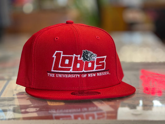 UNM Lobos 1990's Logo Snapback Hat