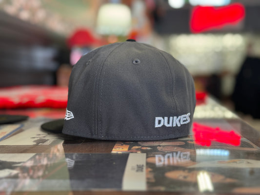 Albuquerque Dukes New Era 5950 Graphite with Black Bill