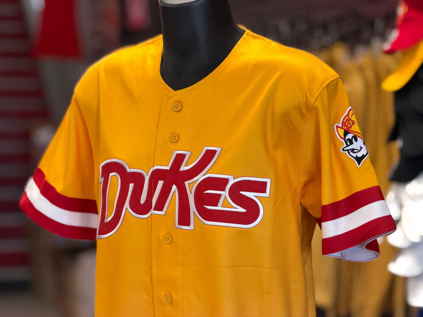 Albuquerque Dukes Gold Replica Home Jersey