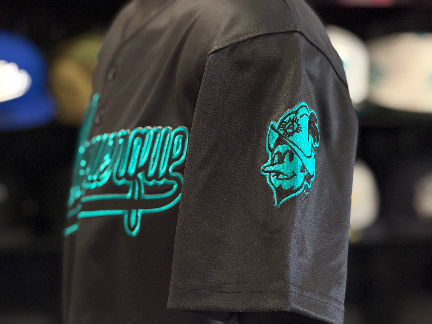 Albuquerque Dukes Black Turquoise ALBUQUERQUE Jersey