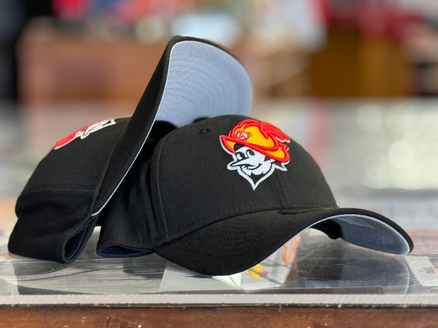 Albuquerque Dukes New Era Flex Fit Black Dukes