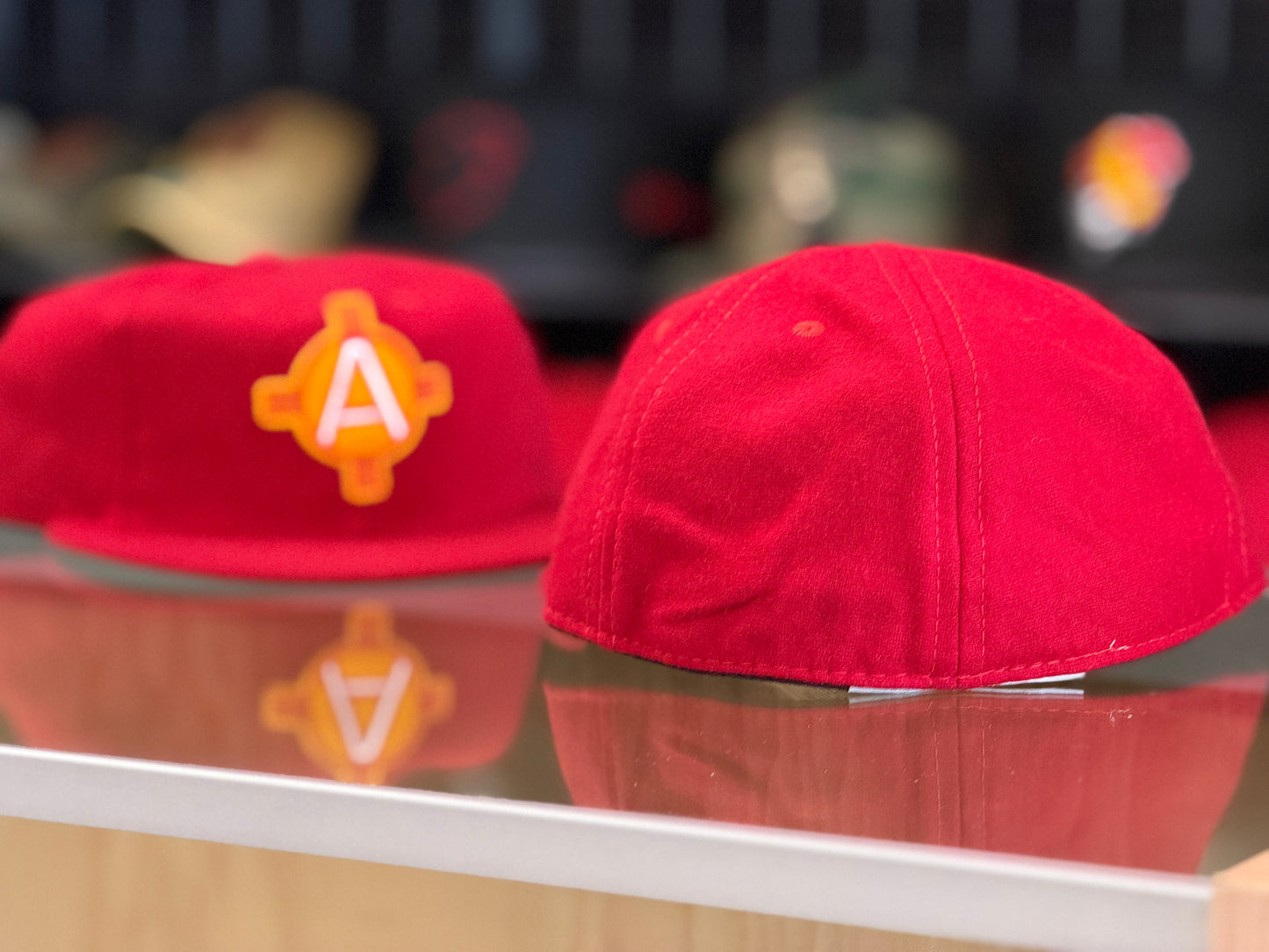Albuquerque Dukes Ebbets Red Zia A