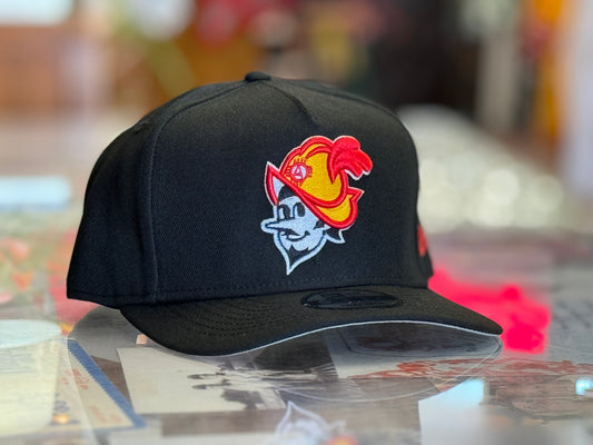 Albuquerque Dukes New Era 950 A Frame Black Dukes Snapback