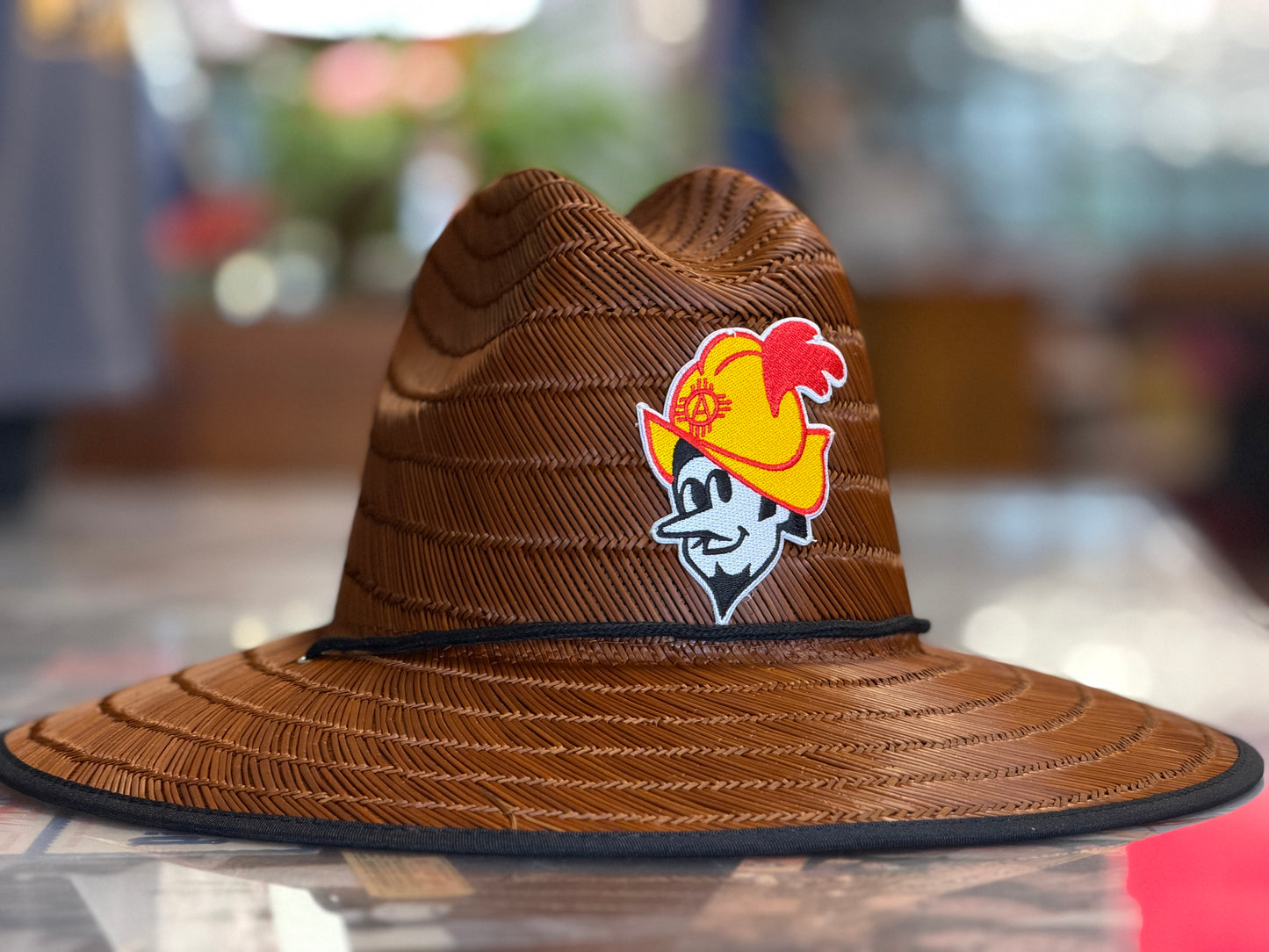 Albuquerque Dukes Straw Sun Hat