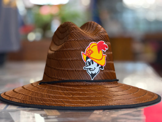 Albuquerque Dukes Straw Sun Hat