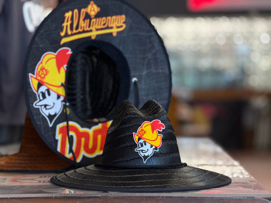 Albuquerque Dukes Straw Sun Hat
