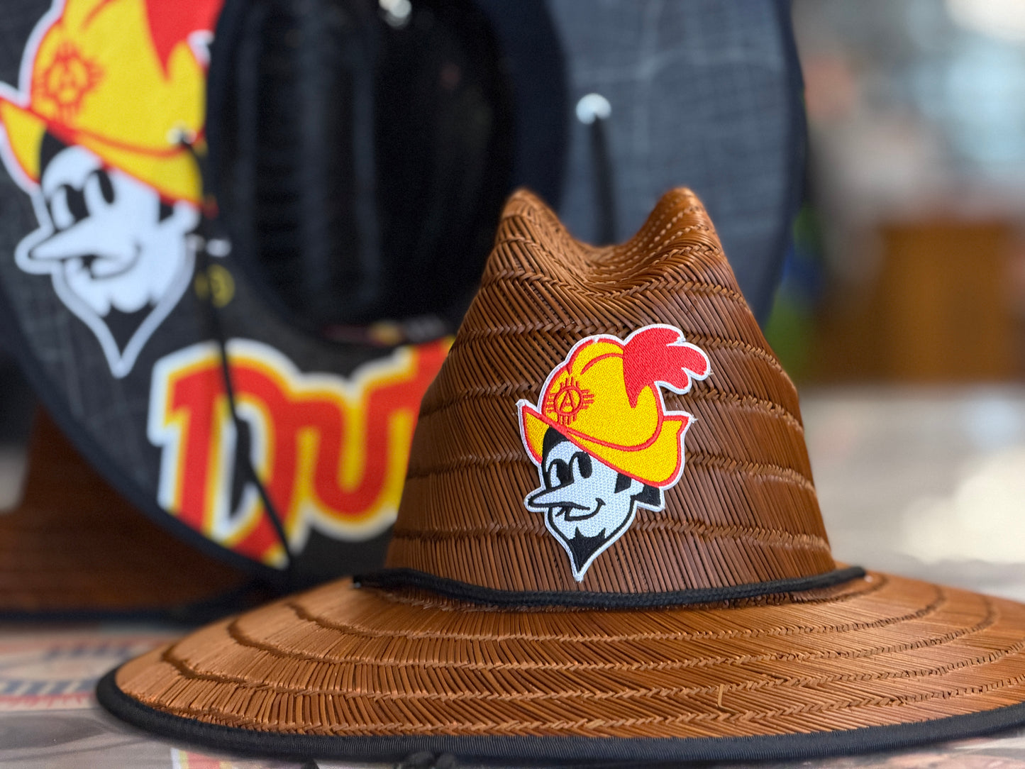 Albuquerque Dukes Straw Sun Hat