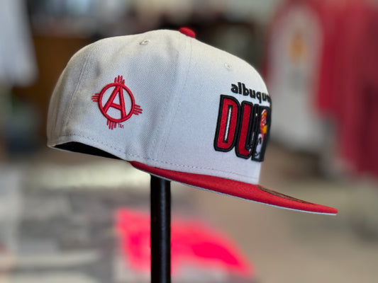 Albuquerque Dukes New Era 5950 Retro See thru Dukes