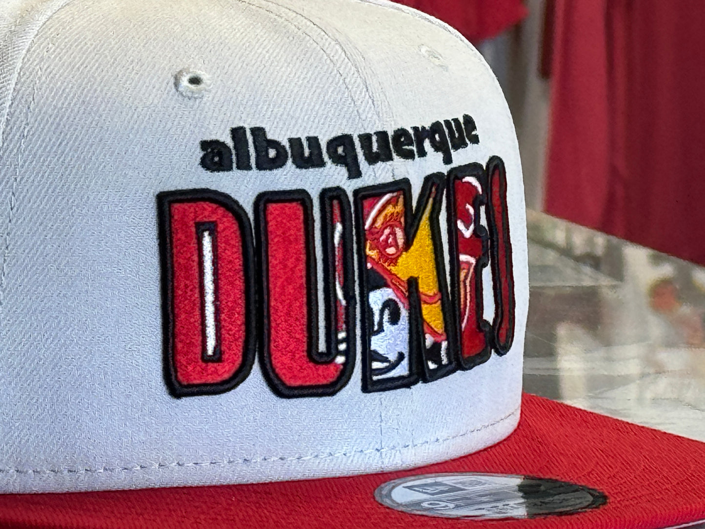 Albuquerque Dukes 950 Snapback Stone Retro See thru Dukes