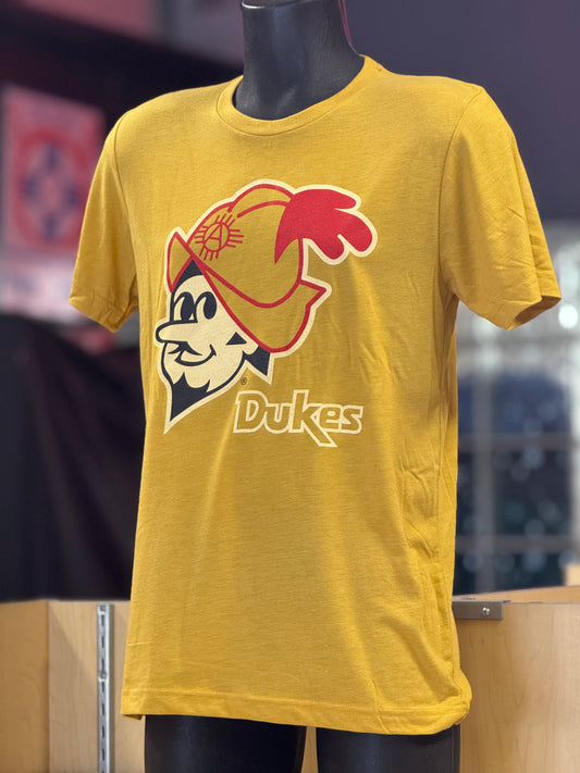 Albuquerque Dukes Gold Retro Dukes T-Shirt