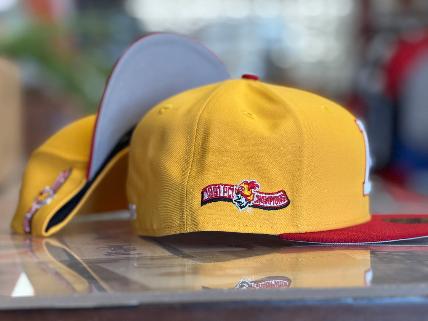 Albuquerque Dukes New Era 5950 Gold 1981 Champions A