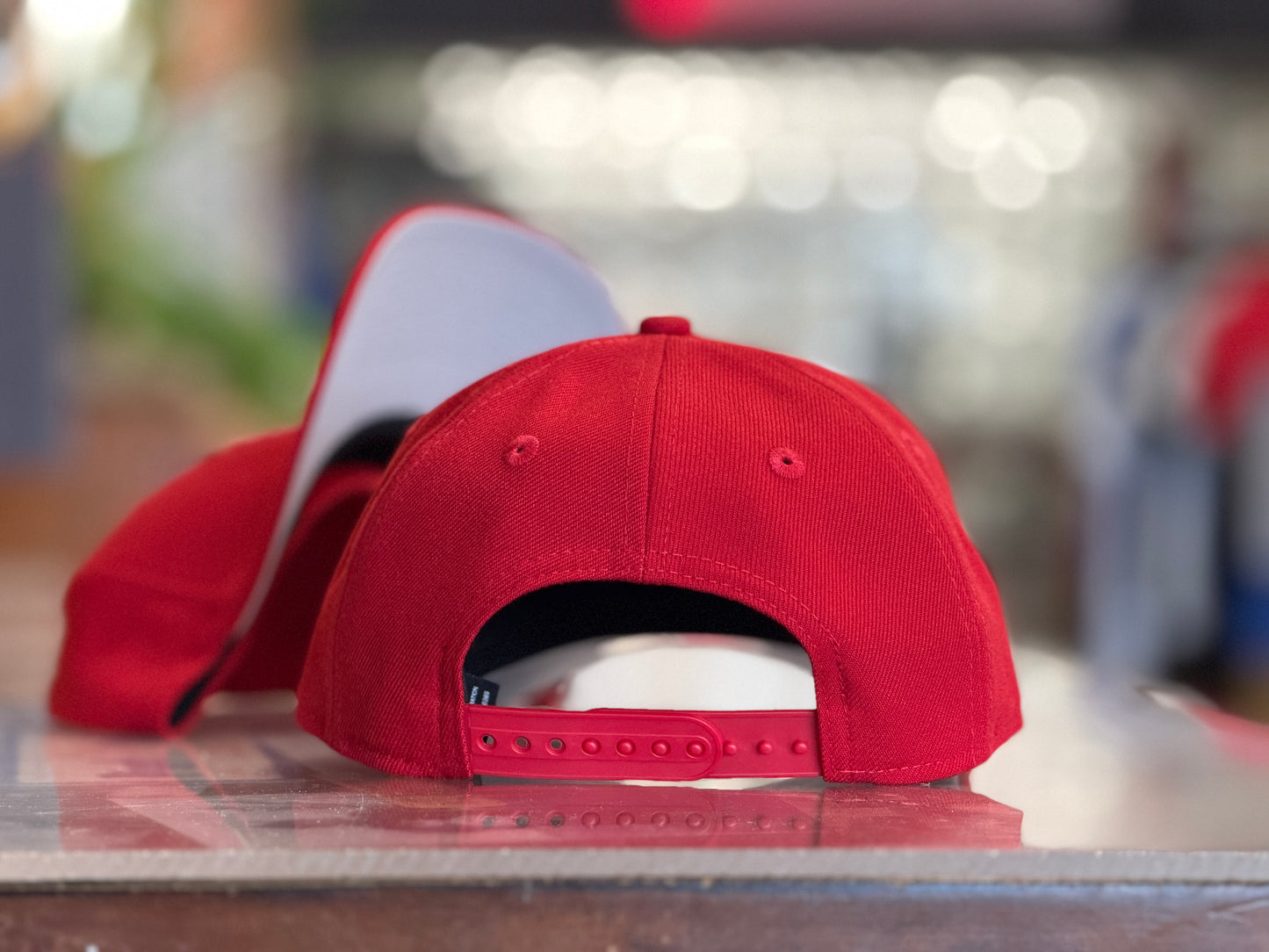 Albuquerque Dukes New Era 940 Youth Red Dukes Snapback